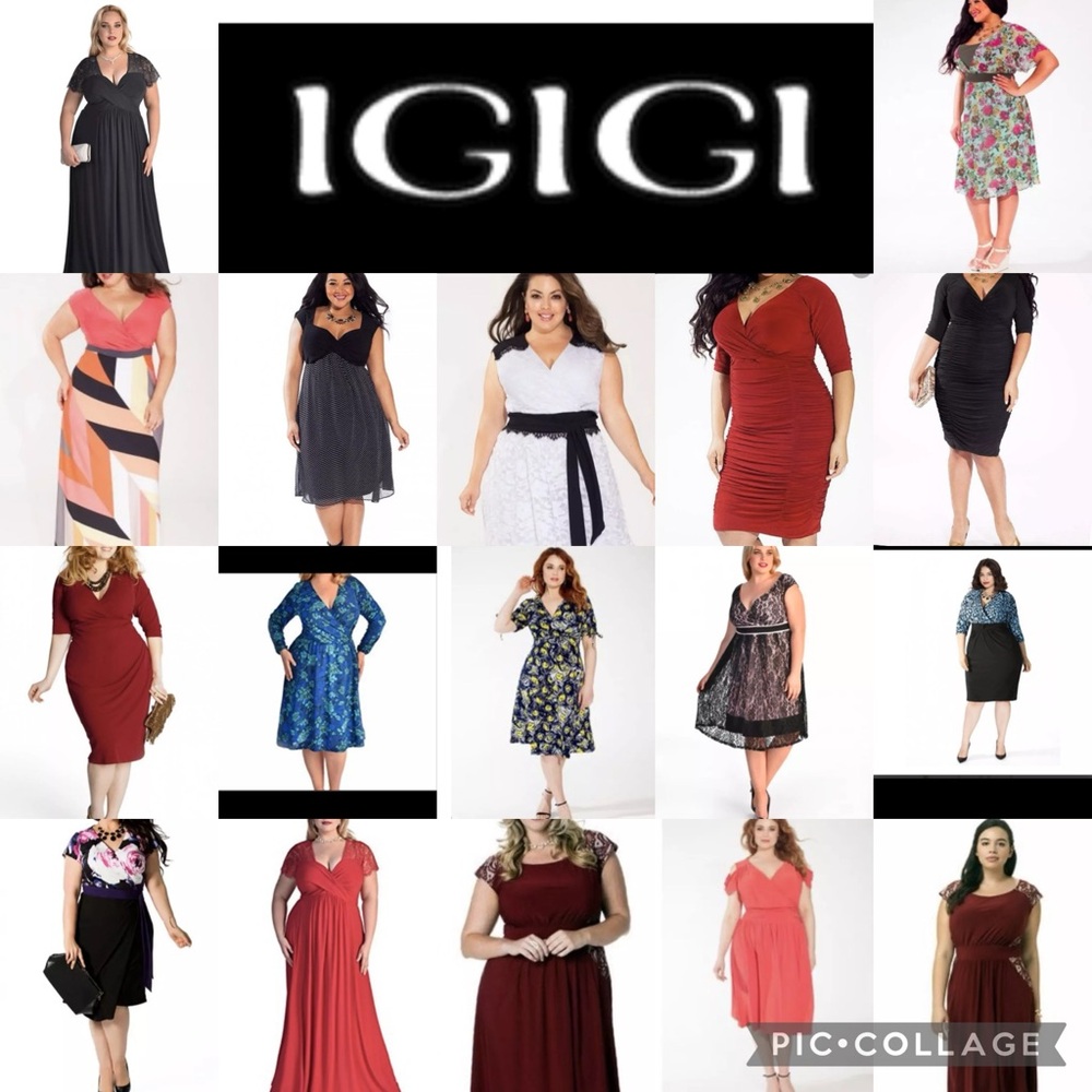Resellers Mystery Bundle Women’s Dresses Plus Sizes IGIGI * 10 Pieces